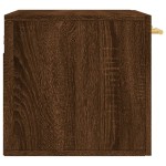 vidaXL Dulap de perete, stejar maro, 60x36,5x35 cm, lemn prelucrat