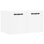 vidaXL Dulap de perete, alb, 60x36,5x35 cm, lemn prelucrat