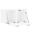 vidaXL Dulap de perete, alb extralucios, 60x36,5x35 cm, lemn compozit vidaXL Dulap de perete, alb extralucios, 60x36,5x35 cm, lemn compozit