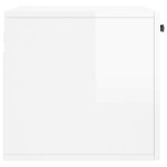 vidaXL Dulap de perete, alb extralucios, 60x36,5x35 cm, lemn compozit vidaXL Dulap de perete, alb extralucios, 60x36,5x35 cm, lemn compozit