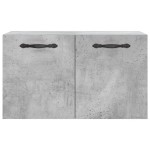 vidaXL Dulap de perete, gri beton, 60x36,5x35 cm, lemn prelucrat