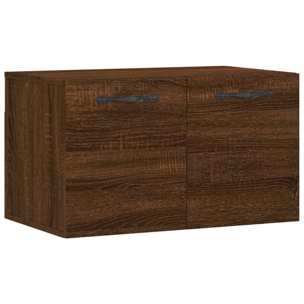 vidaXL Dulap de perete, stejar maro, 60x36,5x35 cm, lemn prelucrat