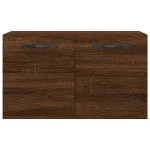 vidaXL Dulap de perete, stejar maro, 60x36,5x35 cm, lemn prelucrat