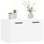 vidaXL Dulap de perete, alb, 60x36,5x35 cm, lemn prelucrat