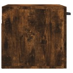 vidaXL Dulap de perete, stejar fumuriu, 60x36,5x35 cm, lemn prelucrat