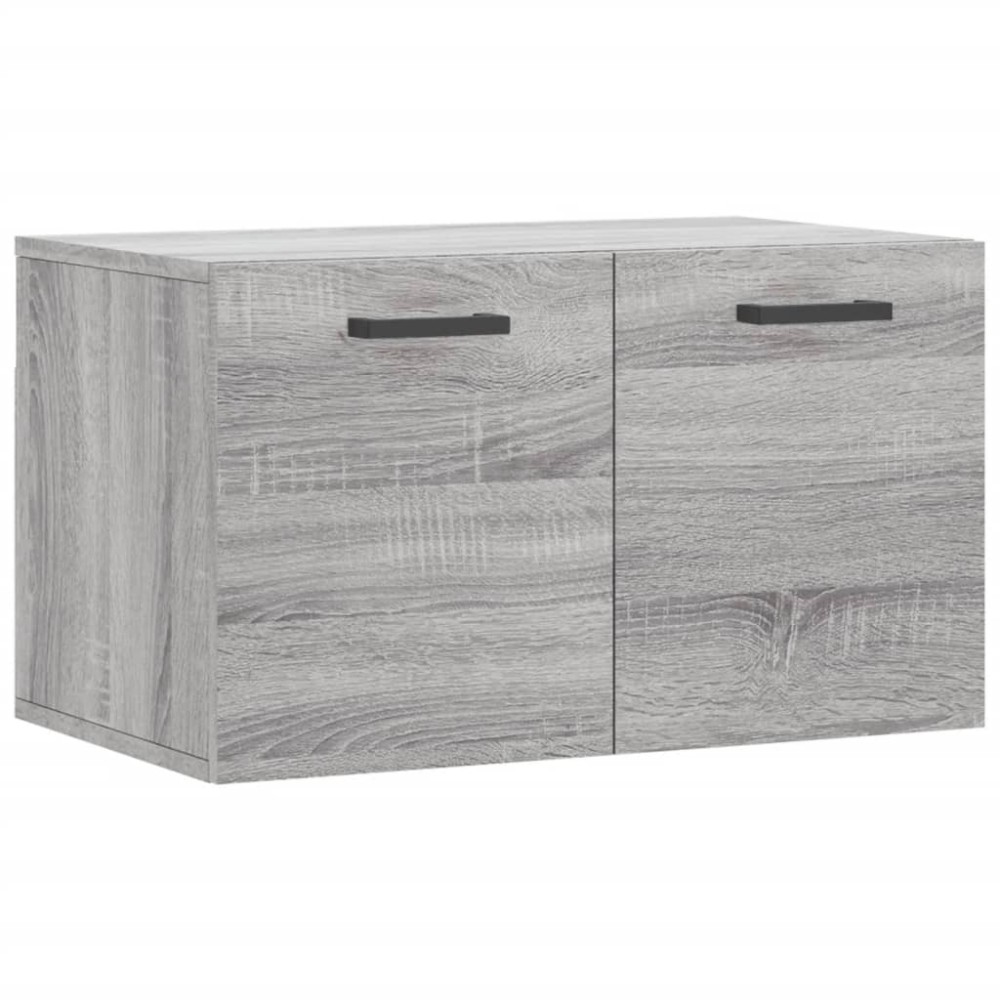 vidaXL Dulap de perete, gri sonoma, 60x36,5x35 cm, lemn prelucrat