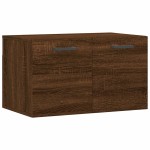 vidaXL Dulap de perete, stejar maro, 60x36,5x35 cm, lemn prelucrat
