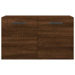 vidaXL Dulap de perete, stejar maro, 60x36,5x35 cm, lemn prelucrat
