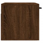 vidaXL Dulap de perete, stejar maro, 60x36,5x35 cm, lemn prelucrat