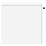vidaXL Dulap de perete, alb, 60x36,5x35 cm, lemn prelucrat
