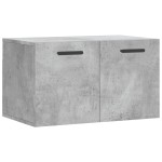 vidaXL Dulap de perete, gri beton, 60x36,5x35 cm, lemn prelucrat