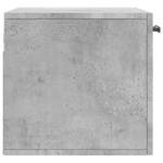 vidaXL Dulap de perete, gri beton, 60x36,5x35 cm, lemn prelucrat