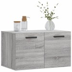 vidaXL Dulap de perete, gri sonoma, 60x36,5x35 cm, lemn prelucrat