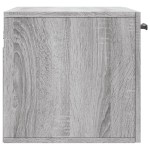 vidaXL Dulap de perete, gri sonoma, 60x36,5x35 cm, lemn prelucrat