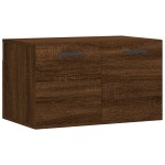 vidaXL Dulap de perete, stejar maro, 60x36,5x35 cm, lemn prelucrat