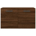 vidaXL Dulap de perete, stejar maro, 60x36,5x35 cm, lemn prelucrat