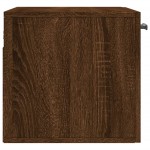 vidaXL Dulap de perete, stejar maro, 60x36,5x35 cm, lemn prelucrat