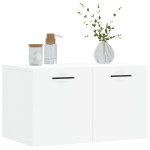 vidaXL Dulap de perete, alb, 60x36,5x35 cm, lemn prelucrat