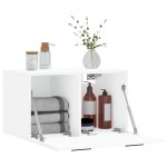 vidaXL Dulap de perete, alb, 60x36,5x35 cm, lemn prelucrat