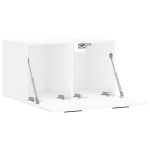 vidaXL Dulap de perete, alb, 60x36,5x35 cm, lemn prelucrat