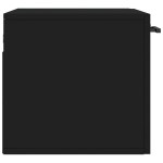 vidaXL Dulap de perete, negru, 60x36,5x35 cm, lemn prelucrat