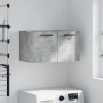 vidaXL Dulap de perete, gri beton, 60x36,5x35 cm, lemn prelucrat vidaXL Dulap de perete, gri beton, 60x36,5x35 cm, lemn prelucrat