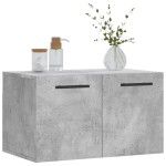 vidaXL Dulap de perete, gri beton, 60x36,5x35 cm, lemn prelucrat vidaXL Dulap de perete, gri beton, 60x36,5x35 cm, lemn prelucrat