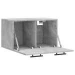 vidaXL Dulap de perete, gri beton, 60x36,5x35 cm, lemn prelucrat vidaXL Dulap de perete, gri beton, 60x36,5x35 cm, lemn prelucrat