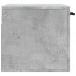 vidaXL Dulap de perete, gri beton, 60x36,5x35 cm, lemn prelucrat vidaXL Dulap de perete, gri beton, 60x36,5x35 cm, lemn prelucrat
