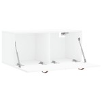 vidaXL Dulap de perete, alb, 80x36,5x35 cm, lemn compozit