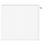 vidaXL Dulap de perete, alb, 80x36,5x35 cm, lemn compozit vidaXL Dulap de perete, alb, 80x36,5x35 cm, lemn compozit