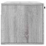 vidaXL Dulap de perete, gri sonoma, 80x36,5x35 cm, lemn compozit