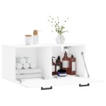 vidaXL Dulap de perete, alb, 80x36,5x35 cm, lemn compozit vidaXL Dulap de perete, alb, 80x36,5x35 cm, lemn compozit
