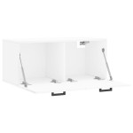 vidaXL Dulap de perete, alb, 80x36,5x35 cm, lemn compozit vidaXL Dulap de perete, alb, 80x36,5x35 cm, lemn compozit