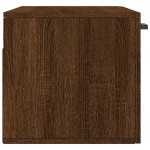 vidaXL Dulap de perete, stejar maro, 80x36,5x35 cm, lemn compozit