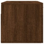 vidaXL Dulap de perete, stejar maro, 80x36,5x35 cm, lemn compozit