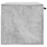 vidaXL Dulap de perete, gri beton, 80x36,5x35 cm, lemn compozit