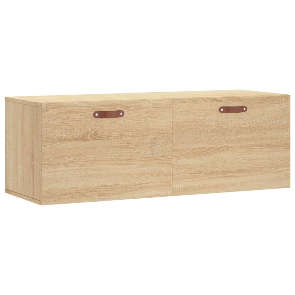 vidaXL Dulap de perete, stejar sonoma, 100x36,5x35 cm, lemn prelucrat