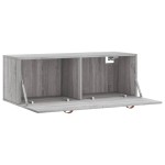 vidaXL Dulap de perete, gri sonoma, 100x36,5x35 cm, lemn prelucrat