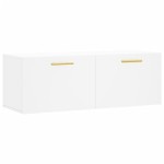 vidaXL Dulap de perete, alb, 100x36,5x35 cm, lemn compozit
