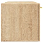vidaXL Dulap de perete, stejar sonoma, 100x36,5x35 cm, lemn prelucrat