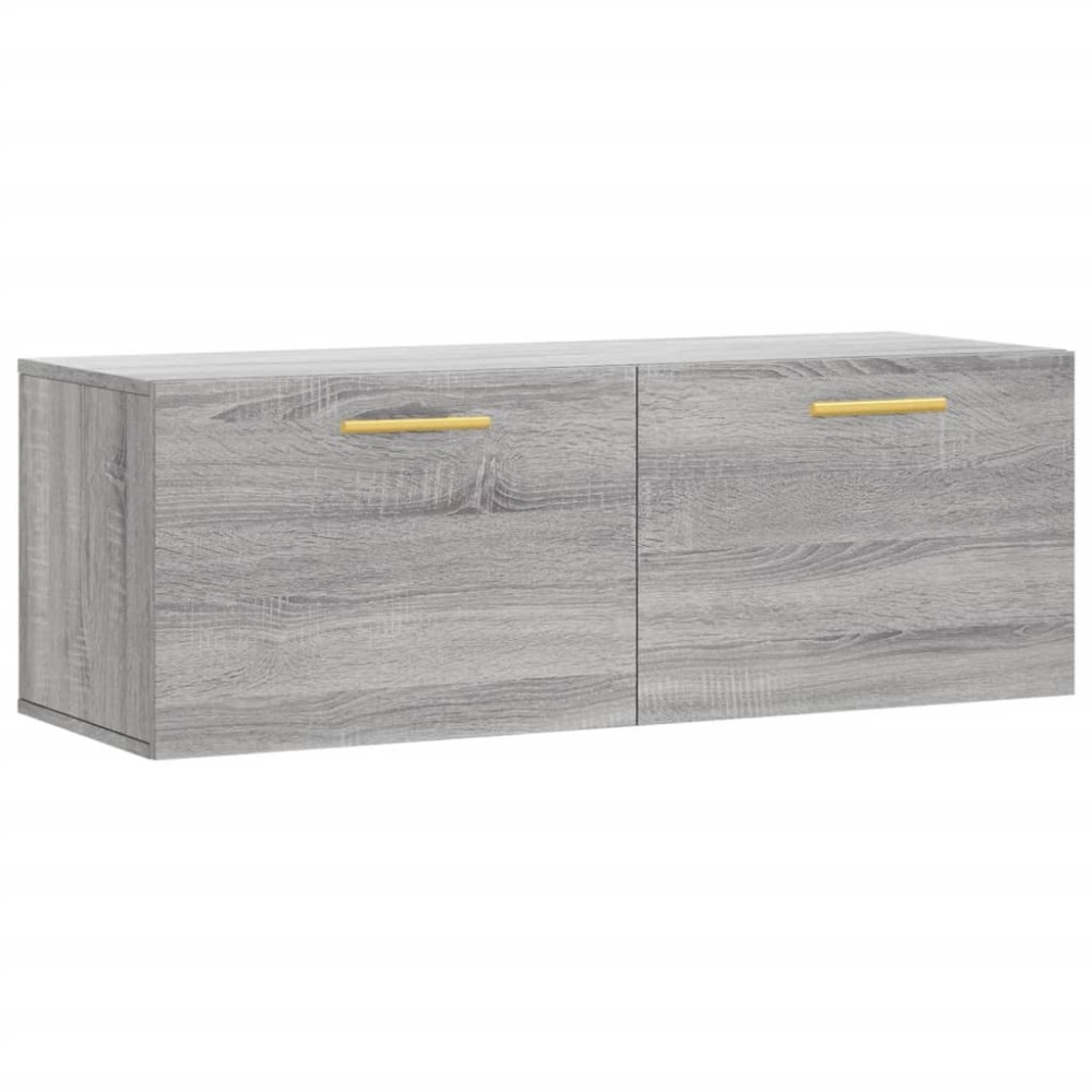 vidaXL Dulap de perete, gri sonoma, 100x36,5x35 cm, lemn prelucrat