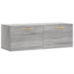 vidaXL Dulap de perete, gri sonoma, 100x36,5x35 cm, lemn prelucrat vidaXL Dulap de perete, gri sonoma, 100x36,5x35 cm, lemn prelucrat