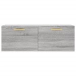 vidaXL Dulap de perete, gri sonoma, 100x36,5x35 cm, lemn prelucrat vidaXL Dulap de perete, gri sonoma, 100x36,5x35 cm, lemn prelucrat