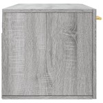vidaXL Dulap de perete, gri sonoma, 100x36,5x35 cm, lemn prelucrat vidaXL Dulap de perete, gri sonoma, 100x36,5x35 cm, lemn prelucrat