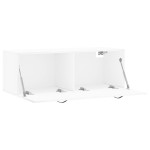 vidaXL Dulap de perete, alb, 100x36,5x35 cm, lemn compozit