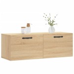 vidaXL Dulap de perete, stejar sonoma, 100x36,5x35 cm, lemn prelucrat