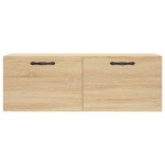 vidaXL Dulap de perete, stejar sonoma, 100x36,5x35 cm, lemn prelucrat
