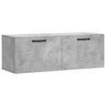 vidaXL Dulap de perete, gri beton, 100x36,5x35 cm, lemn prelucrat