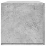 vidaXL Dulap de perete, gri beton, 100x36,5x35 cm, lemn prelucrat